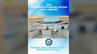 2026年フランクフルトAM Mainlight + Buildingでのブースセットアップ