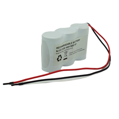 安全なNiCDの非常口ライト電池D4000mAh 3.6 V並んで
