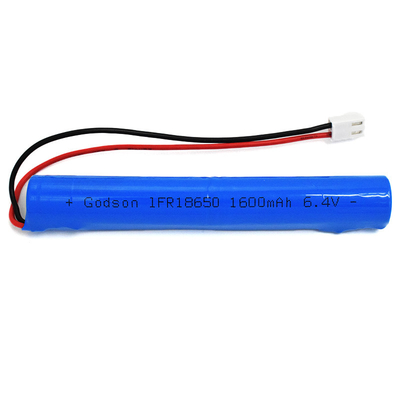 IFR 1600mAh 6.4 ボルト 18650 LiFePO4 スティック型バッテリー 簡単にインストール
