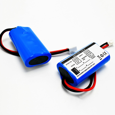OEM 9.6Wh LiFePO4 18650*2 セル 1.5Ah 6.4V 品質 バッテリー IFR 出口サイン