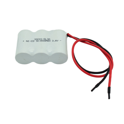 SCの非常灯Ni Cd電池1600mAh 3.6Vの棒のタイプ