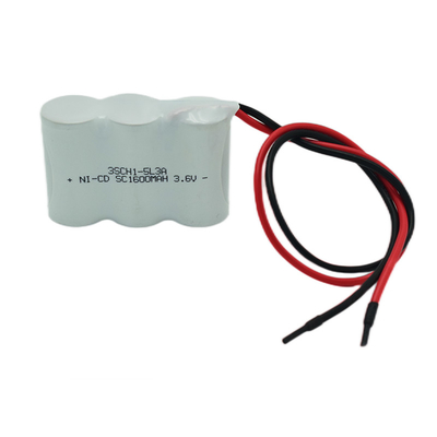 SCの非常灯Ni Cd電池1600mAh 3.6Vの棒のタイプ