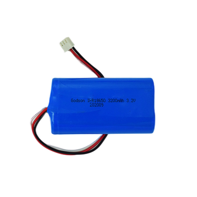 3200mah 3.2 ボルト LiFePO4 電池 IFR18650 非常灯のためのポリ塩化ビニールのジャケット