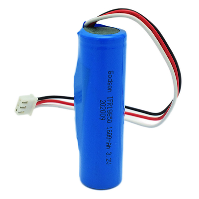 リチウム非常口ライト電池Lifepo4の細胞18650 3.2V 1600mAh