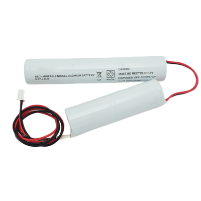 長い耐用年数の再充電可能な6.0ボルトNiCd電池のパックD4500mAh