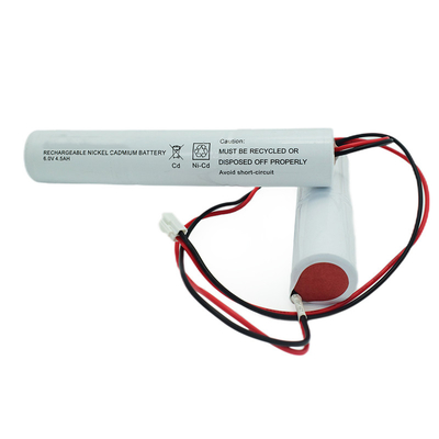 無臭の隣り合わせの6.0V NI CD電池のパック4500mAh