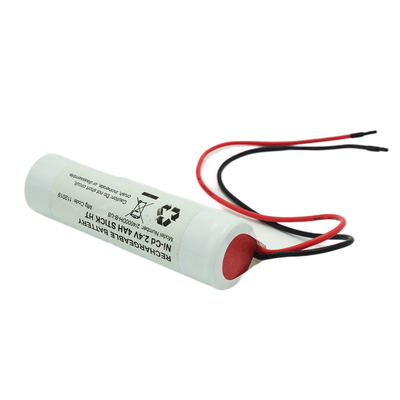 Ni Cd D4000mah 2.4 ウォルト エグジットライト バッテリー スティックタイプ ホワイト PVC