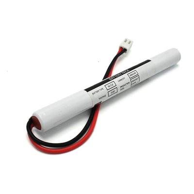 AA600mah 3.6vの非常口の印電池のNiCdの充電電池のパック