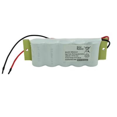 SC1800mahの非常口の印電池6.0v NI CD電池のパック