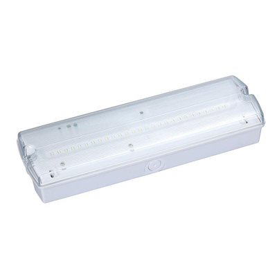 60Hz リチウム イオン電池の非常灯 LED の隔壁の白 4W 150lm の天井の土台
