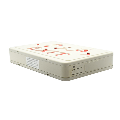 ABS PCリチウム電池との赤いLEDの非常口の印ライトAC220V 50Hz