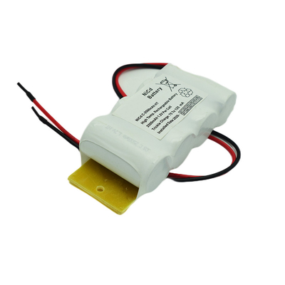 緊急時の照明のための4.8V C2500mAh NiCdの充電電池のパック