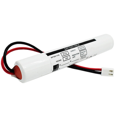 3.6V非常口ライト電池HSコード8507300090 NiCD SC1200mAh