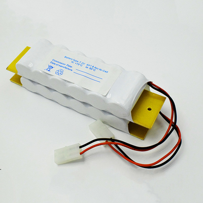 7.2V 1800mAhの非常灯のニッケル カドミウム電池HSコード8507300090