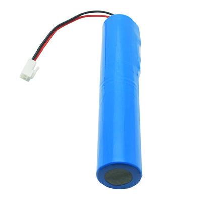 OEMは非常灯電池LiFePO4 6600mah 6.4V青いポリ塩化ビニールIFR26650を導いた