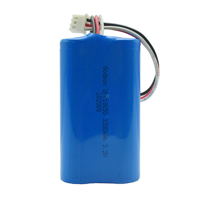 収縮の袖OEM Lifepo4李イオン電池IFR18650 3.2V 3200mAh