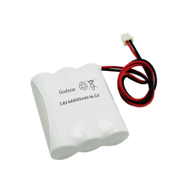 AAの非常口ライト電池はNiCD AA900mAh 3.6V SBS Rechargableを詰める