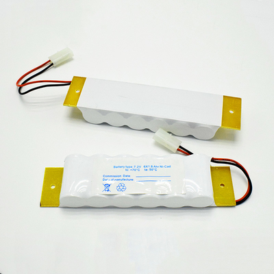 裏地板が付いているSC1800mAh 7.2 Vの出口の印の非常灯NIのCD電池
