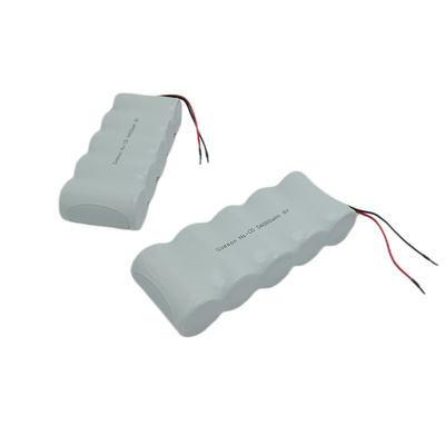 高温緊急照明 バッテリーパック NiCD D4000mAh 6.0V