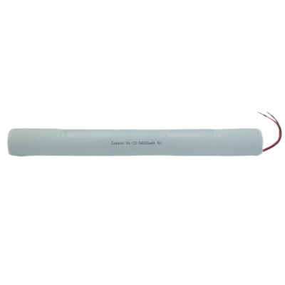NiCd D4000mAh 6.0V 出口サイン バッテリーバックアップ 非常用照明