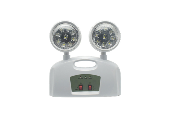 3W ダブルヘッド 緊急ライト AC 85-265V ABS ハンドル付き