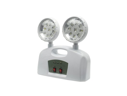 3W ダブルヘッド 緊急ライト AC 85-265V ABS ハンドル付き