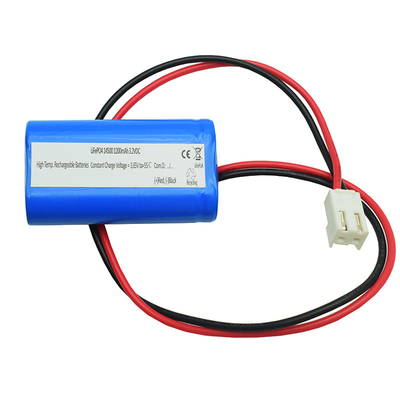 14500 1200mAh 3.2V LiFePO4 緊急照明 バッテリー 放電効率