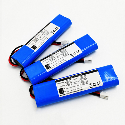 18650 3000mAh 6.4 ボルト サイド・バイ・サイドタイプ LiFePO4 バッテリー 高温性能