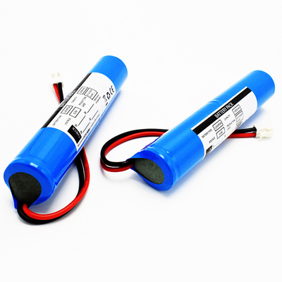 LiFePO4 バッテリーパック 2x26650 3000mAh 6.4V スティックタイプ (コネクタ JST VH-2P,UL1015 18#,ワイヤの長さは150mm)