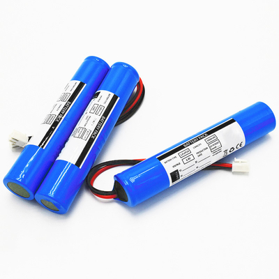LiFePO4 バッテリーパック 2x26650 3000mAh 6.4V スティックタイプ (コネクタ JST VH-2P,UL1015 18#,ワイヤの長さは150mm)