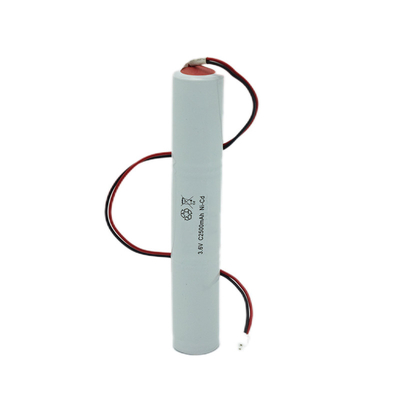 非常用照明 IEC 61951 3.6V C2500mAh のシールされたニッケル・カドミウムセル