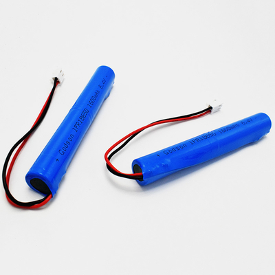 IFR 1600mAh 6.4 ボルト 18650 LiFePO4 スティック型バッテリー 簡単にインストール