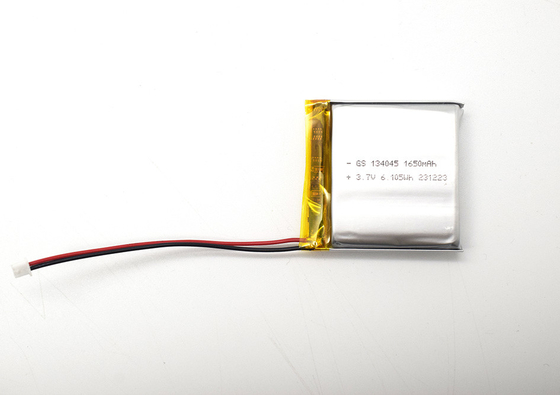 リポール 103450 1650mAh 3.7V コンネクタ PCMとNTC