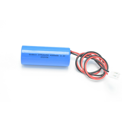 緊急照明 LiFePO4 バッテリー 26650 4000mAh 3.2V スティックタイプ