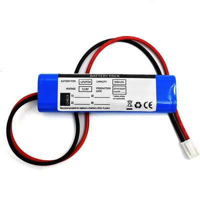 IFR 600mAh 12.8V 14500 LiFePO4 再充電電池 パラレルタイプ
