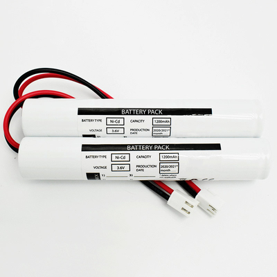 CB認定 LED 非常用照明 ニCD バッテリーパック 3.6 ボルト SC1200mah