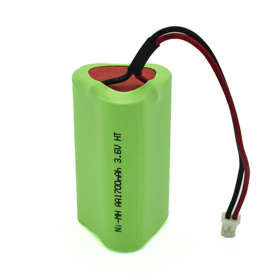 高容量3.6V AA1700mAh Ni Mh 電池セル 緊急照明と電動ツール