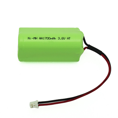 高容量3.6V AA1700mAh Ni Mh 電池セル 緊急照明と電動ツール