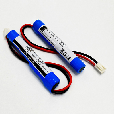 緊急照明 600mAh 6.4 ボルト LiFePO4 スティック型バッテリー