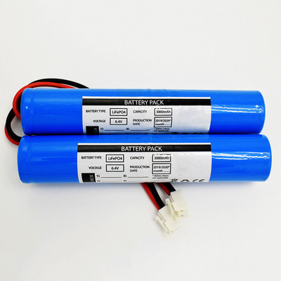 スティック型 LiFePO4 バッテリー 3000mAh 6.4 ウォルト 緊急用太陽光照明