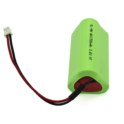 OEM PVC 3.6V Ni-Mh AA1700mAh 高温充電電池