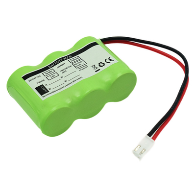 3S1P サイド・バイ・サイドタイプ 3.6V Ni-Mh C4700mAh 高温充電電池 OEM PVC