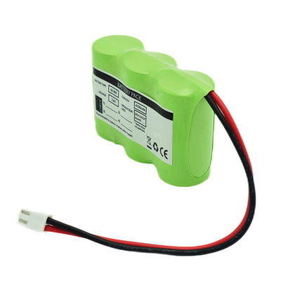 3S1P サイド・バイ・サイドタイプ 3.6V Ni-Mh C4700mAh 高温充電電池 OEM PVC