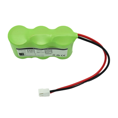 3S1P サイド・バイ・サイドタイプ 3.6V Ni-Mh C4700mAh 高温充電電池 OEM PVC