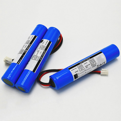 19.2Wh スティックタイプ IFR 26650*2 セル 3Ah 6.4V LiFePO4 バッテリー 緊急照明 バッテリー
