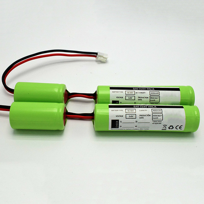 0.1C再充電可能な3.6 V NI Mh電池のパックC4000mAhの500時間は循環する