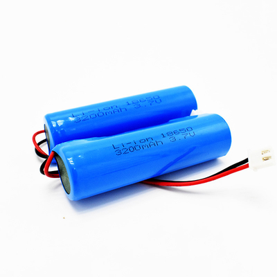 再充電可能な非常灯のリチウム電池3.7 V ICR18650 3200mAh