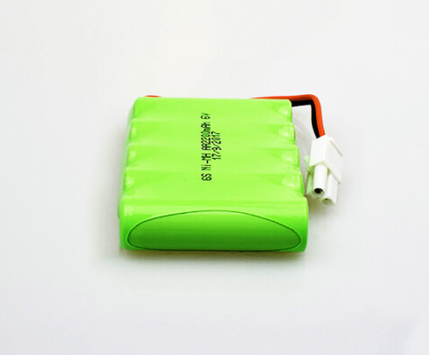 再充電可能なAAの非常口ライト電池NiMH 2200mAh 6.0V