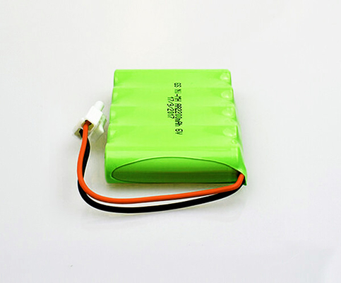 再充電可能なAAの非常口ライト電池NiMH 2200mAh 6.0V