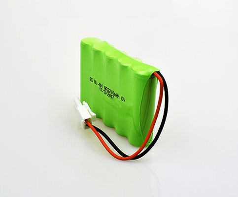 再充電可能なAAの非常口ライト電池NiMH 2200mAh 6.0V